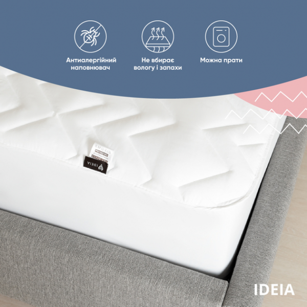 Наматрасник IDEIA NORDIC COMFORT / НОРДИК КОМФОРТ натяжной 90x200 Наматрасник IDEIA NORDIC COMFORT / НОРДИК КОМФОРТ натяжной 90x200